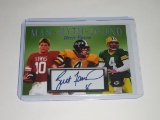 2020 ACEO ICONIC INK MAN MYTH LEGEND AARON RODGERS FACSMILE AUTOGRAPH CARD GREEN BAY PACKERS