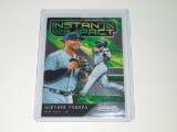 2019 PANINI PRIZM BASEBALL - GLEYBER TORRES INSTANT IMPACT CHROME NY YANKEES CARD