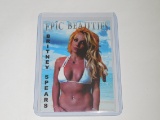 2020 ACEO EPIC BEAUTIES BRITNEY SPEARS LIMITED EDITION TRADING CARD ONLY 500 MADE