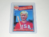 2020 ACEO RP PRESIDENT DONALD TRUMP 1985 TOPPS VARIATION POTUS TRADING CARD