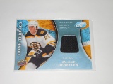 2009-10 UPPER DECK ICE - BLAKE WHEELER GAME USED JERSEY CARD BOSTON BRUINS