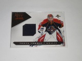 2010-11 PANINI LUXURY SUITE - TOM VOKOUN GAME WORN JERSEY CARD #'D 021/598 FLORIDA PANTHERS