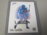 1996 BEST BASEBALL - LUIS CASTILLO AUTOGRAPHED MINOR LEAGUE ROOKIE CARD