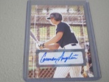 2007 JUST MINORS - CARMEN ANGELINI AUTOGRAPHED ROOKIE CARD NEW YORK YANKEES