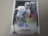 2017 PANINI CERTIFIED FOOTBALL - CHAD HANSEN AUTOGRAPHED ROOKIE CARD NY JETS HOLOFOIL #'D 23/99 SSP