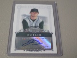 2007 BOWMAN STERLING BASEBALL - JOSHUA BUTER AUTOGRAPHED ROOKIE CARD TAMPA BAY DEVIL RAYS