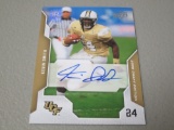 2008 UPPER DECK NFL DRAFT EDITION FOOTBALL - KEVIN SMITH AUTOGRAPHED ROOKIE CARD UCF