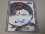 2011 BOWMAN STERLING BASEBALL - MAIKEL CLETO AUTOGRAPHED ROOKIE CARD ST LOUIS CARDINALS