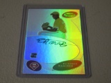 2003 BOWMAN'S BEST BASEBALL - ELIZARDO RAMIREZ AUTOGRAPHED REFRACTOR ROOKIE CARD