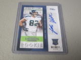 2013 PANINI CONTENDERS FOOTBALL - LUKE WILLSON AUTOGRAPHED ROOKIE CARD SEATTLE SEAHAWKS