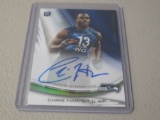 2013 TOPPS PLATINUM - CHRIS HARPER AUTOGRAPHED REFRACTOR ROOKIE CARD SEATTLE SEAHAWKS