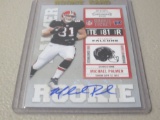 2010 PANINI PLAYOFF CONTENDERS FOOTBALL - MICHAEL PALMER AUTOGRAPHED ROOKIE CARD ATLANTA FALCONS