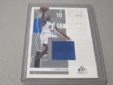 2002-03 UPPER DECK SP GAME USED EDITION BASKETBALL - DARRELL ARMSTRONG GAME WORN JERSEY CARD MAGIC