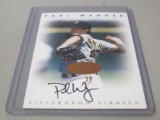 1996 LEAF SIGNATURE SERIES - PAUL WAGNER PITTSBURGH PIRATES AUTOGRAPHED CARD