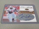 2005 SAGE HIT FOOTBALL - T.A. MCLENDON AUTOGRAPHED ROOKIE CARD BRONZE #'D 425/500 UFA