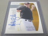 2002 UPPER DECK SP AUTHENTIC BASEBALL #161 ADRIAN BURNSIDE AUTOGRAPHED ROOKIE CARD #'D 429/999