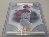 2008 DONRUSS THREADS BASEBALL #76 - JEFF CORSALETTI AUTOGRAPHED ROOKIE CARD #'D 728/975