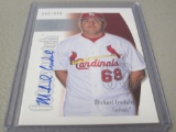 2002 UPPER DECK SP AUTHENTIC BASEBALL #140 - MICHAEL CRUDALE AUTOGRAPHED ROOKIE CARD #'D 680/999