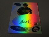 2003 BOWMAN'S BEST BASEBALL - LEW FORD AUTOGRAPHED ROOKIE CARD HOLOFOIL REFRACTOR