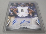 2018 LEAF DRAFT FOOTBALL - JAMES LOONEY AUTOGRAPHED ROOKIE CARD CAL GOLDEN BEARS