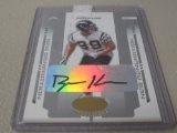 2004 LEAF CERTIFIED MATERIALS #193 - RYAN KRAUSE AUTOGRAPHED ROOKIE CARD #'D 0599/1000 SD CHARGERS