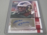 2014 SAGE HIT FOOTBALL - SHAQUIL BARRETT AUTOGRAPHED ROOKIE CARD COLORADO STATE