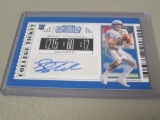2019 PANINI CONTENDERS FOOTBALL - BRENT STOCKSTILL AUTOGRAPHED ROOKIE CARD MIDDLE TENNESSEE