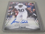 2018 LEAF DRAFT FOOTBALL - JASON CABINDA AUTOGRAPHED ROOKIE CARD