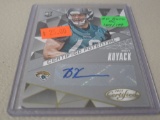 2015 PANINI CERTIFIED FOOTBALL - BEN KOYACK AUTOGRAPHED ROOKIE CARD JACKSONVILLE JAGUARS #'D 167/199