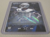 2015 TOPPS FIRE FOOTBALL - DEONTAY GREENBERRY AUTOGRAPHED HOLOFOIL ROOKIE CARD COWBOYS #D 460/500