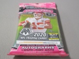 2020 PANINI MOSAIC FOOTBALL HANGER PACK 2 PACKS + 1 BONUS PACK 15 CARDS TOTAL RARE MAHOMES? HUEBERT?