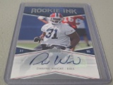 2007 UPPER DECK FOOTBALL - DWAYNE WRIGHT AUTOGRAPHED ROOKIE INK CARD BUFFALO BILLS