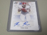 2013 LEAF DRAFT FOOTBALL - ROBBIE ROUSE AUTOGRAPHED ROOKIE CARD