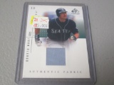 2001 UPPER DECK SP GAME USED - JOHN OLERUD GAME USED JERSEY CARD SEATTLE MARINERS