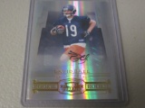 2007 DONRUSS THREADS FOOTBALL - DAVID BALL AUTOGRAPHED HOLOFOIL ROOKIE CARD CHICAGO BEARS #D 480/999