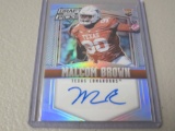 2015 PANINI PRIZM COLLEGE DRAFT - MALCOLM BROWN SILVER PRIZM ROOKIE CARD AUTOGRAPH