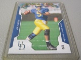 2008 UPPER DECK NFL DRAFT EDITION #50 - JOE FLACCO GREEN ROOKIE CARD DELEWARE