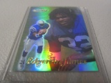 1999 TOPPS GOLD LABEL FOOTBALL #100 - EDGERRIN JAMES ROOKIE CARD REFRACTOR INDIANAPOLIS COLTS