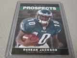 2008 UPPER DECK SP ROOKIE EDITION - DESEAN JACKSON ROOKIE CARD HOLOFOIL PHILADELPHIA EAGLES