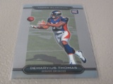 2010 TOPPS PLATINUM FOOTBALL #101 - DEMARYIUS THOMAS CHROME ROOKIE CARD DENVER BRONCOS