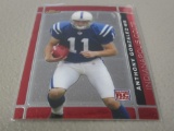 2007 TOPPS FINEST FOOTBALL #131 - ANTHONY GONZALEZ ROOKIE CARD INDIANAPOLIS COLTS