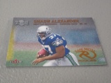 2000 FLEER SKYBOX METAL FOOTBALL #288 - SHAUN ALEXANDER ROOKIE CARD SEATTLE SEAHAWKS