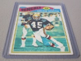 1977 TOPPS FOOTBALL #269 - ARCHIE GRIFFIN VINTAGE CINCINNATI BENGALS CARD