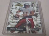 1993 PLAYOFF FOOTBALL #295 - DREW BLEDSOE HOLOFOIL ROOKIE CARD NEW ENGLAND PATRIOTS