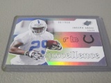 2006 UPPER DECK SPX FOOTBALL - JOSEPH ADDAI HOLOFOIL ROOKIE CARD #'D 067/650