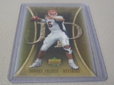 2007 UPPER DECK ARTIFACTS FOOTBALL #178 - JORDAN PALMER GOLD HOLOFOIL ROOKIE CARD #'D 05/99