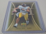 2007 UPPER DECK ARTIFACTS FOOTBALL #118 - DREW TATE GOLD HOLOFOIL ROOKIE CARD #D 22/99