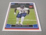 2006 TOPPS FOOTBALL #334 DEVIN HESTER CHICAGO BEARS ROOKIE CARD