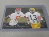 1999 SKYBOX DOMINION FOOTBALL #249 - LARRY PARKER / DONALD DRIVER ROOKIE CARD WR
