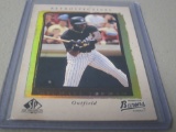 1999 UPPER DECK SP TOP PROSPECTS - MICHAEL JORDAN RETROSPECTRUM HOLOFOIL REFRACTOR WHITE SOX